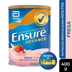 Ensure Adv (Prote-Carbo) Fresa X 400Gr Ab