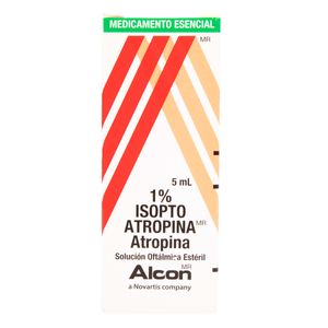 Isopto Atropina 1% (Atropina) Sol.Oftal. X 5Ml.Al