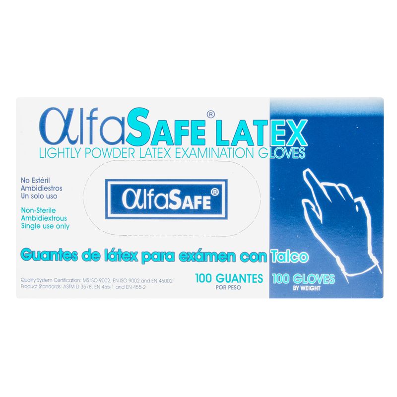 Guante-Examen-Alfa-Latex-X-100Ud-T.S