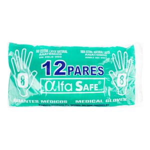 Guante Cirugia Alfa 8 12 Uds