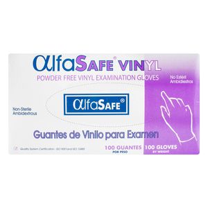 Guante Examen Vinilo Alfa T.L 100 Uds