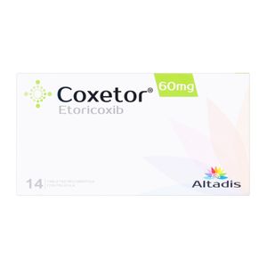 Coxetor 60Mg (Etoricoxib) X 14 Tbs