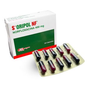S-Oripol (Norfloxacina) 400 Mg 20 Capsulas