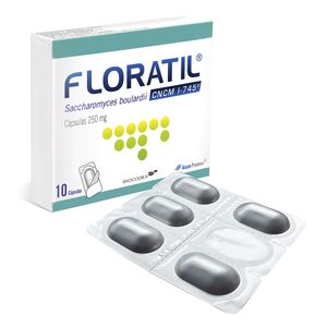 Floratil 250Mg (Prob Saccharomyses)X 10Cap.Bp