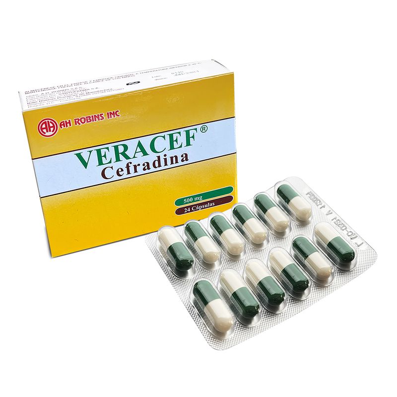 Veracef--Cefradina-500Mg-X-24Cap