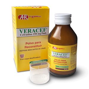 Veracef (Cefradina)250Mg Suspension Oral X 80Ml