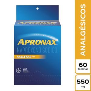 Apronax 550Mg (Naproxeno)X 60Tab.By