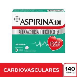 Aspirina 100Mg X 140Tab. (A.Acetil) By