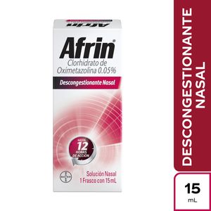 Afrin Solucion Nasal Ad.(Oximetazolina) 0.05% Spray X 15Ml