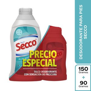 Talco Secco 150 Gr+90 Gr P.Esp.Iva