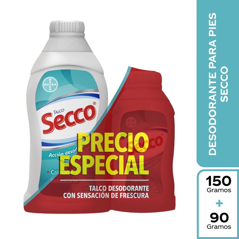 Talco-Secco-150-Gr-90-Gr-P.Esp.Iva