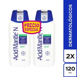 2 Acid Mantle N Locion Ph 4.5 X 120Ml.By
