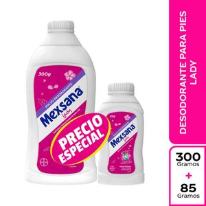 Talco Mexsana Lady 300 Gr + 85 Gr