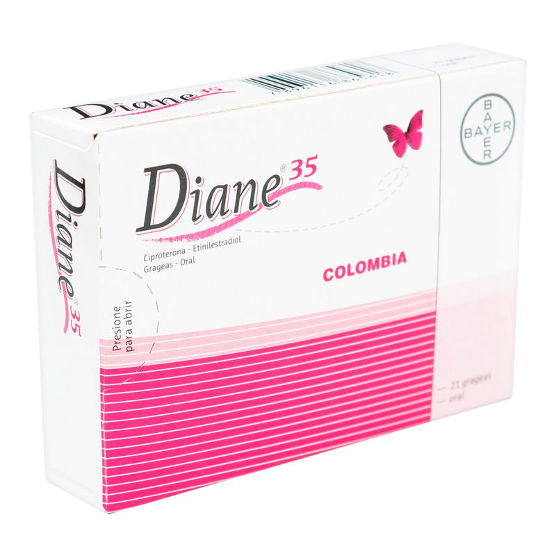 Diane-35--Ciprote-Etinil-X-21Grageas.-