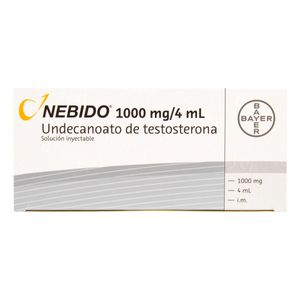 Nebido (Testosterona) 1000Mg/4 Ml X 1Amp.By