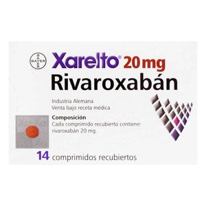 Xarelto (Rivaroxaban)20Mg X 14Comp.Rec.By