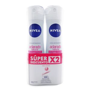 2 Dte Nivea Spr Acla.Natural 150 Ml S.O.
