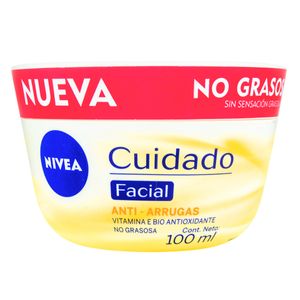 Nivea Crema Fac.Cuid.Anti Arrugas 100 Ml