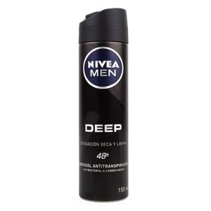 Nivea Men Deep Aerosol 150 Ml Desodorante Bdf