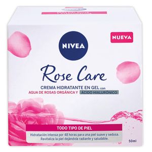 Nivea Agua De Rosas Crema Hidrat X 50 Ml