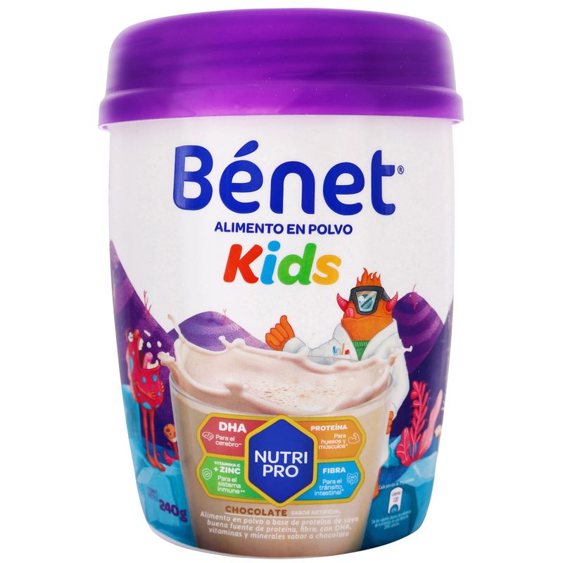 Alimento-Polvo-Benet-Kid-Chocolat.240Gr