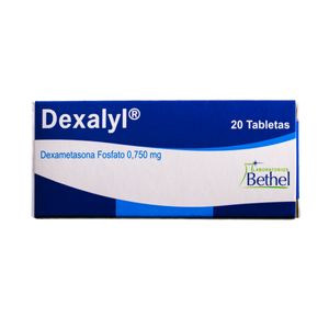 Dexalyl Dexametasona Fosfato 0.750 Ng X 20 Tab