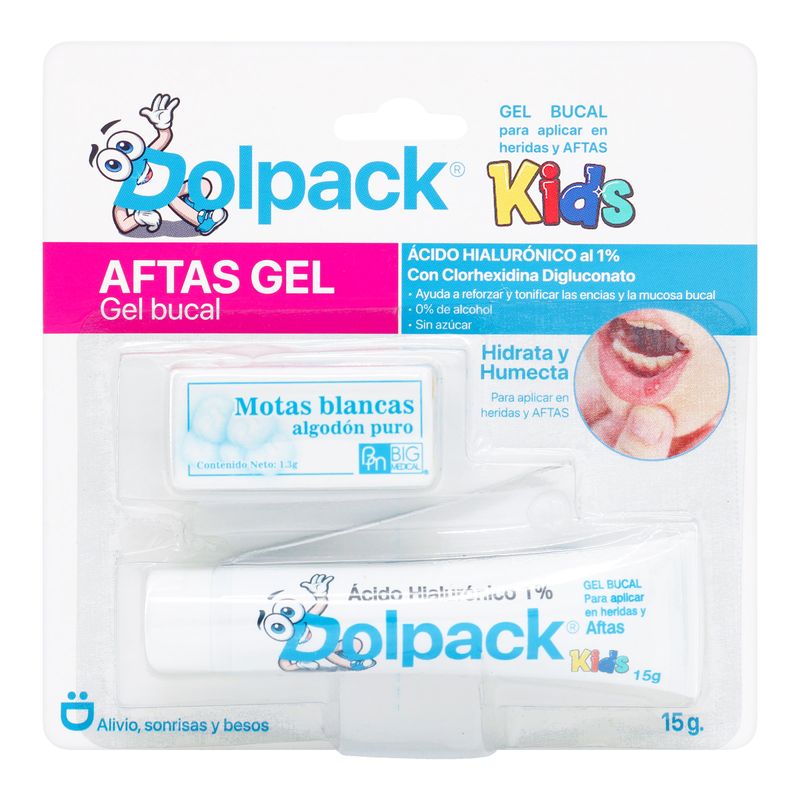 Gel-Bucal-Dolpack-Kids-Aftas-X-15G