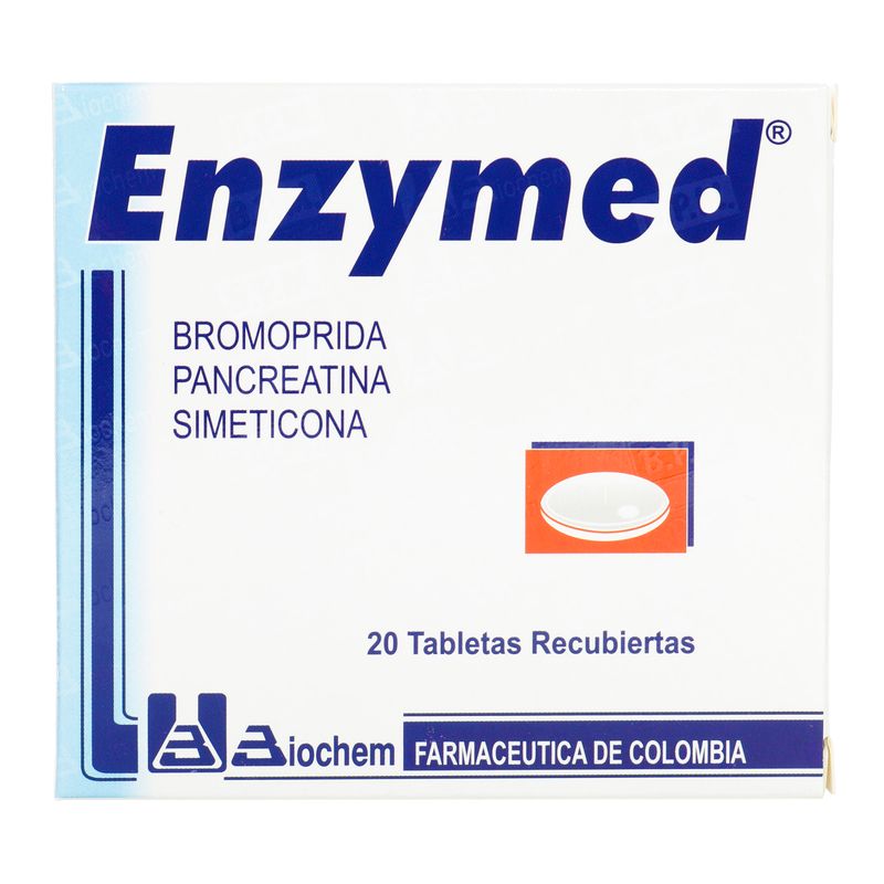 Enzymed--Bromo-Pancr-Simet--X-20Tab.Biochem