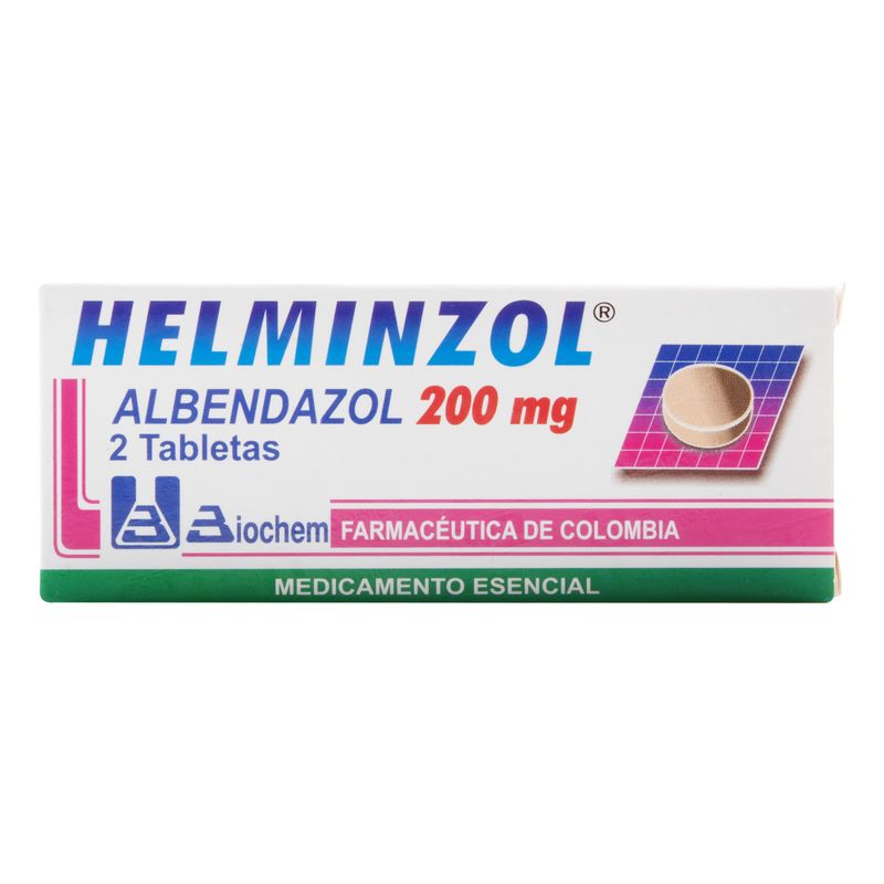 Helminzol--Albendazol--X-2-Tabletas