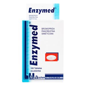 Enzymed (Bromo-Pancr-Simet) X 100Tab.Biochem