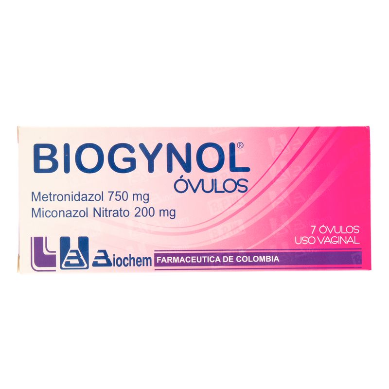 Biogynol-Ovulos--Metronidazol-750-Gr-Miconidazol-200Mg-