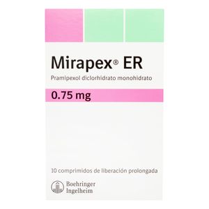 Mirapex Er (Pramipexol) 0.75Mg X 10Comp.Bi