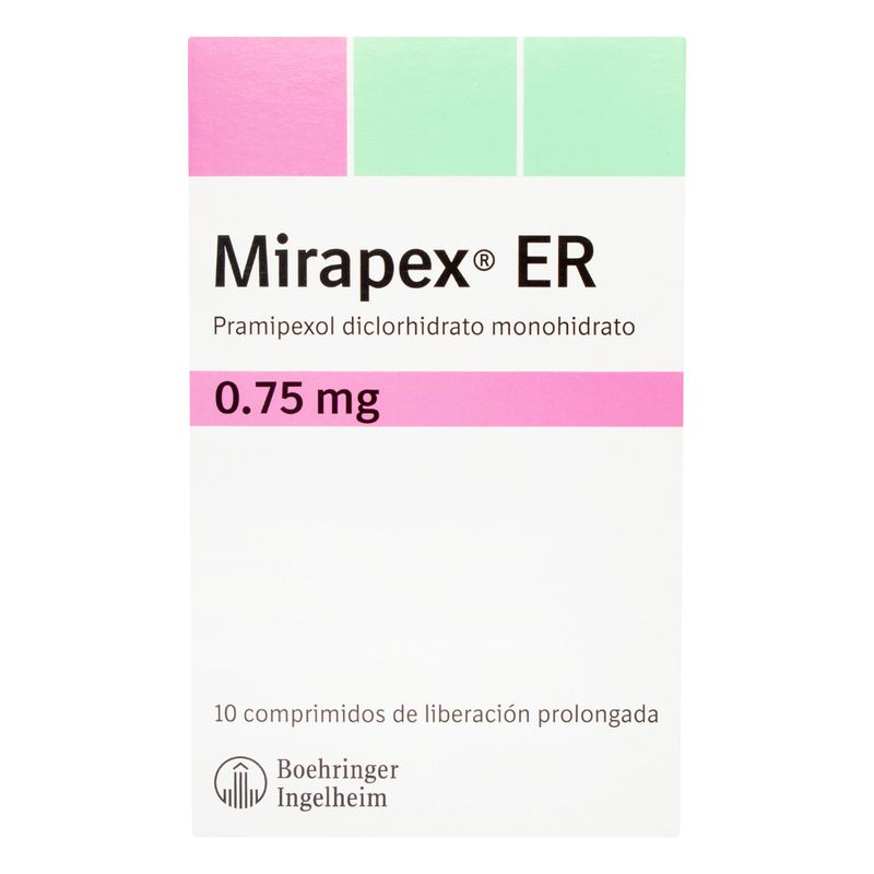 Mirapex-Er--Pramipexol--0.75Mg-X-10Comp.Bi