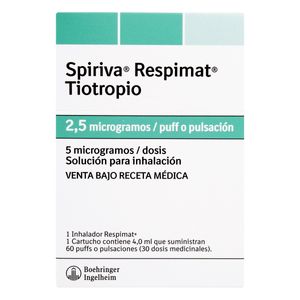 Spiriva Respimat (Tiotropio) 2.5/5Mcg X 1Inh.Bi