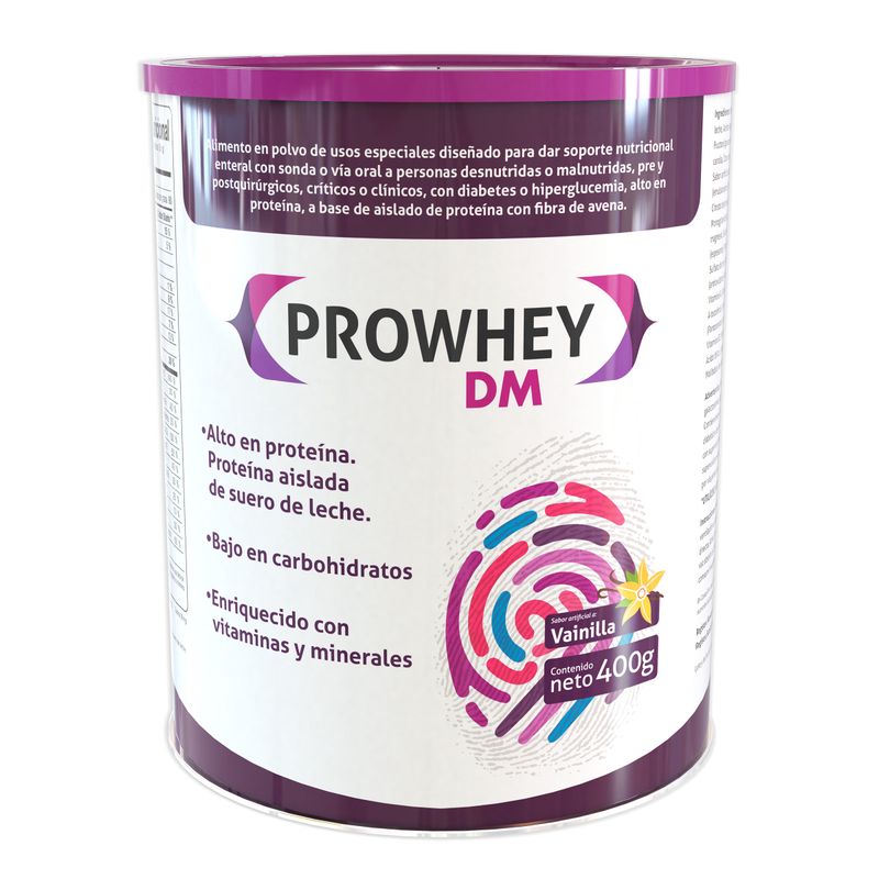 Prowhey-Dm-Supl.Diabetico--Vainilla-X-400Gr.Bd