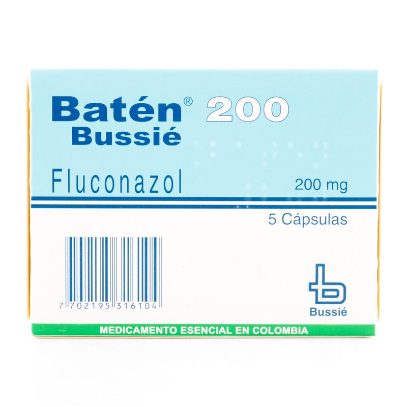 Baten--Fluconazol--200Mg-X-5Cap.Bss