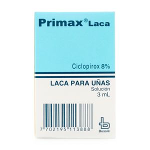 Primax (Ciclopirox) Laca 8% Soluc. X 3Ml.Bss