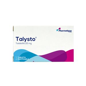 Talysto (Tadalafilo) 20 Mg X 1 Tabletas
