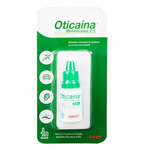 Oticaina (Benzocaina) 2% Gotas X 10Ml.Bss