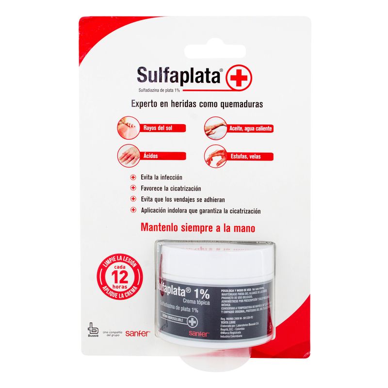 Sulfaplata--Sulfadi.Plata--1--Crema-X-30Gr.Bss