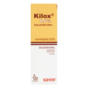 Kilox (Ivermectina) 0.6% Gotas 5 Ml Bss