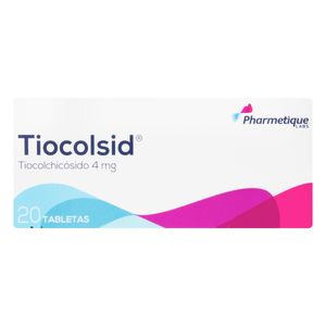 Tiocolsid (Tiocolchicosido) 4Mg X 20Tab.Gal