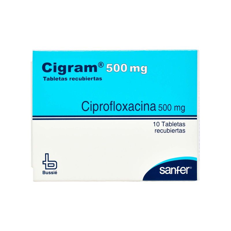 Cigram--Ciprofloxacina--500Mg-X-10Tab.Bss