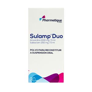Sulamp Duo (Amoxi-Sulbactam) Susp. X 30Ml