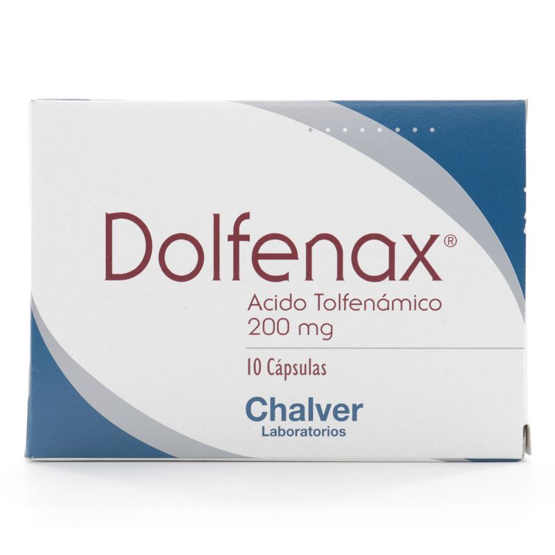 Dolfenax--A.Tolfenamico-200Mg-X-10Cap.Ch