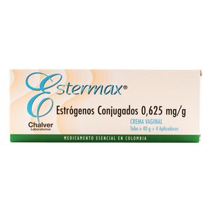 Estermax (Estrogenos)0.625Mg-Crema Vag. X 40G+4Apl.Ch