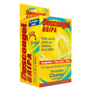 Descongel (Fenil-Aceta-Lorat) Gripa X 100Cap Ch
