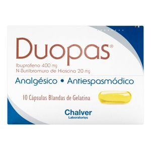 Duopas (Ibupr-Hiosci) 400/20Mg X 10Cap Ch
