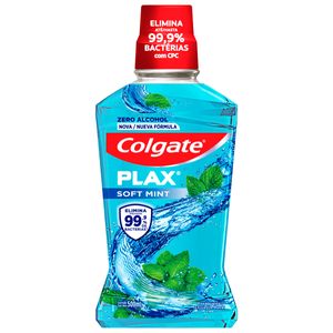 Enjuague Colgate Plax Soft Mint X 500 Ml