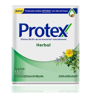 3 Protex Herbal Jab.Antibacterial  X 110 Gr